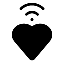 favourite wireless glyph Icon