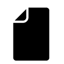 file glyph Icon