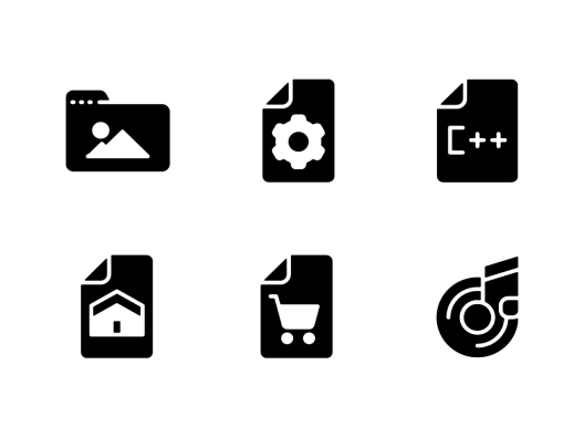 files-glyph-icons