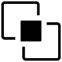 fill and stroke glyph Icon