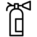 fire extinguisher line Icon