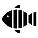 fish 3 glyph Icon