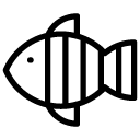 fish 3 line Icon