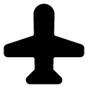 flight glyph Icon
