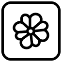 flower line Icon