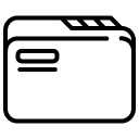 folder_1 line icon