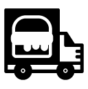 food delivery glyph Icon
