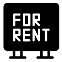 for rent glyph Icon