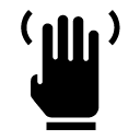 four touch glyph Icon