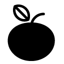 fruit glyph Icon