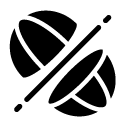 fruit ninja glyph Icon