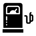 fuel glyph Icon