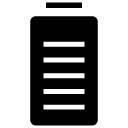 full battery glyph Icon