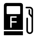 full fuel glyph Icon