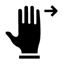 full move right glyph Icon