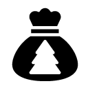 gift bag glyph Icon