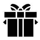 gift glyph Icon