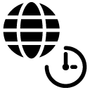 global time glyph Icon