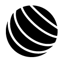 globe glyph Icon