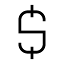 $ glyph Icon