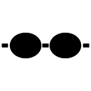 goggles glyph Icon