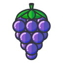 grapes freebie icon