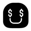 greedy glyph Icon