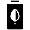 green battery glyph Icon