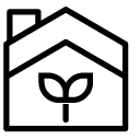 green house line Icon