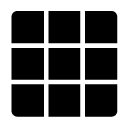 grid glyph Icon