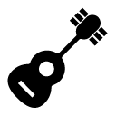 guitar glyph Icon