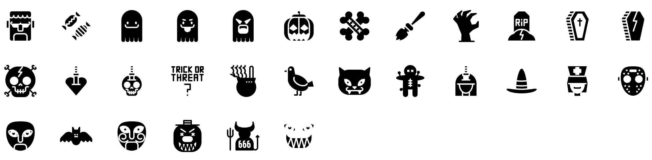 halloween-glyph-icons-preview