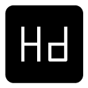 hd glyph Icon