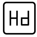 hd line Icon