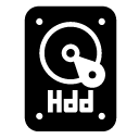 hdd glyph Icon
