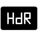 hdr glyph Icon