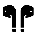 headphones glyph Icon