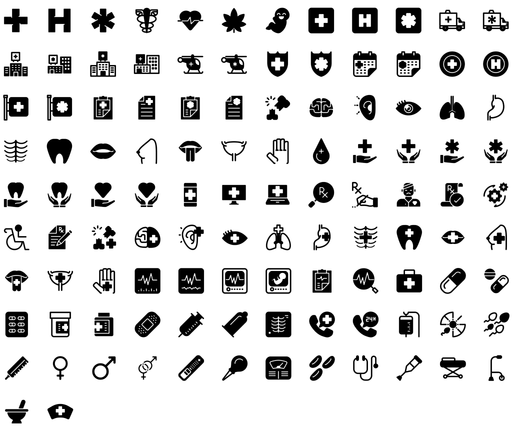 7,000 Native solid icons pack - Round Icons Premium