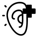 hearing glyph Icon