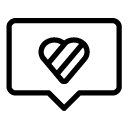 heart 1 line Icon