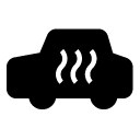 heater glyph Icon