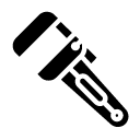 heavy duty wrench glyph Icon