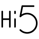 hi5 line Icon