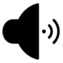 high volume glyph Icon