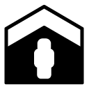 home user glyph Icon