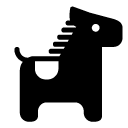 horse glyph Icon