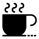 hot drink mug glyph Icon