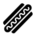 hotdog glyph Icon