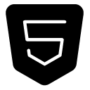 html 5 glyph Icon