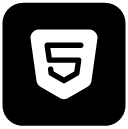 html five glyph Icon